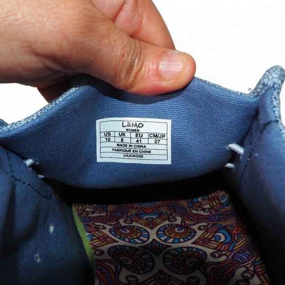 Lamo Paula Canvas Slip-on Comfort Shoes Blue JIAXING09 Women's 10 - Picture 10 of 12